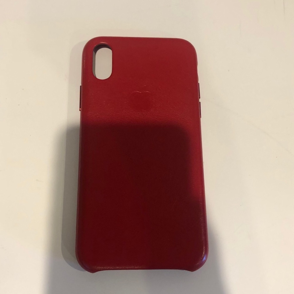 Apple iPhone leather case